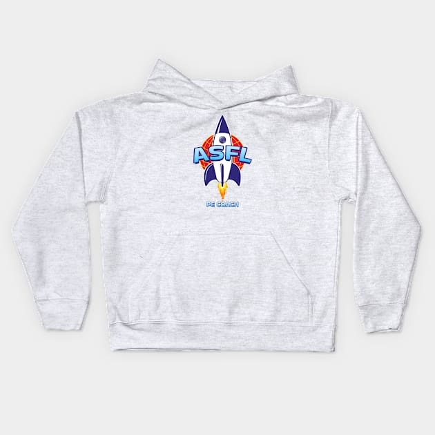 ASFL PE COACH Kids Hoodie by Duds4Fun